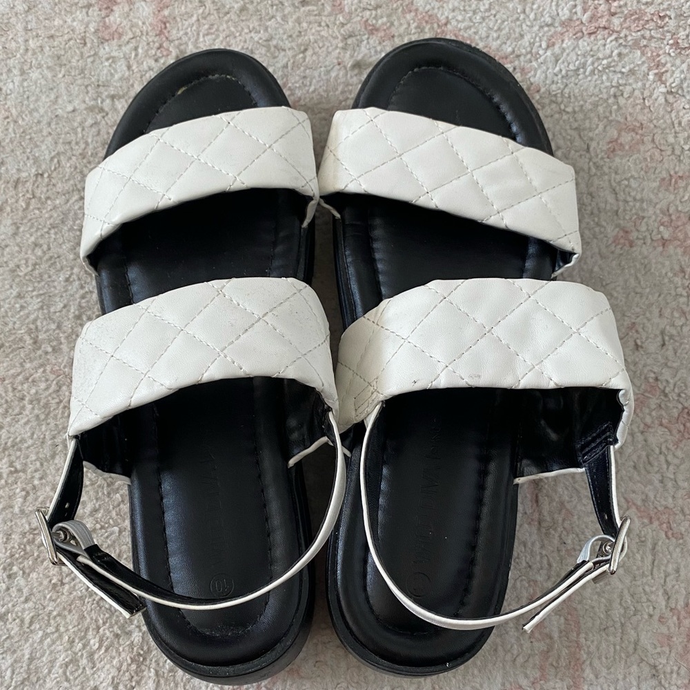 90s Style Platform Chunky Sandals